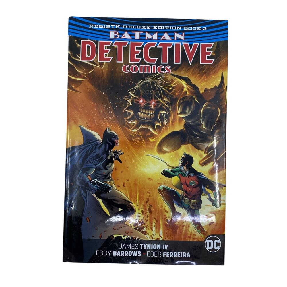 Batman Detective Comics Rebirth Vol 3 Deluxe HC Hardcover DC Graphic Novel